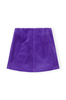 Corduroy Mini Skirt | Simply Purple