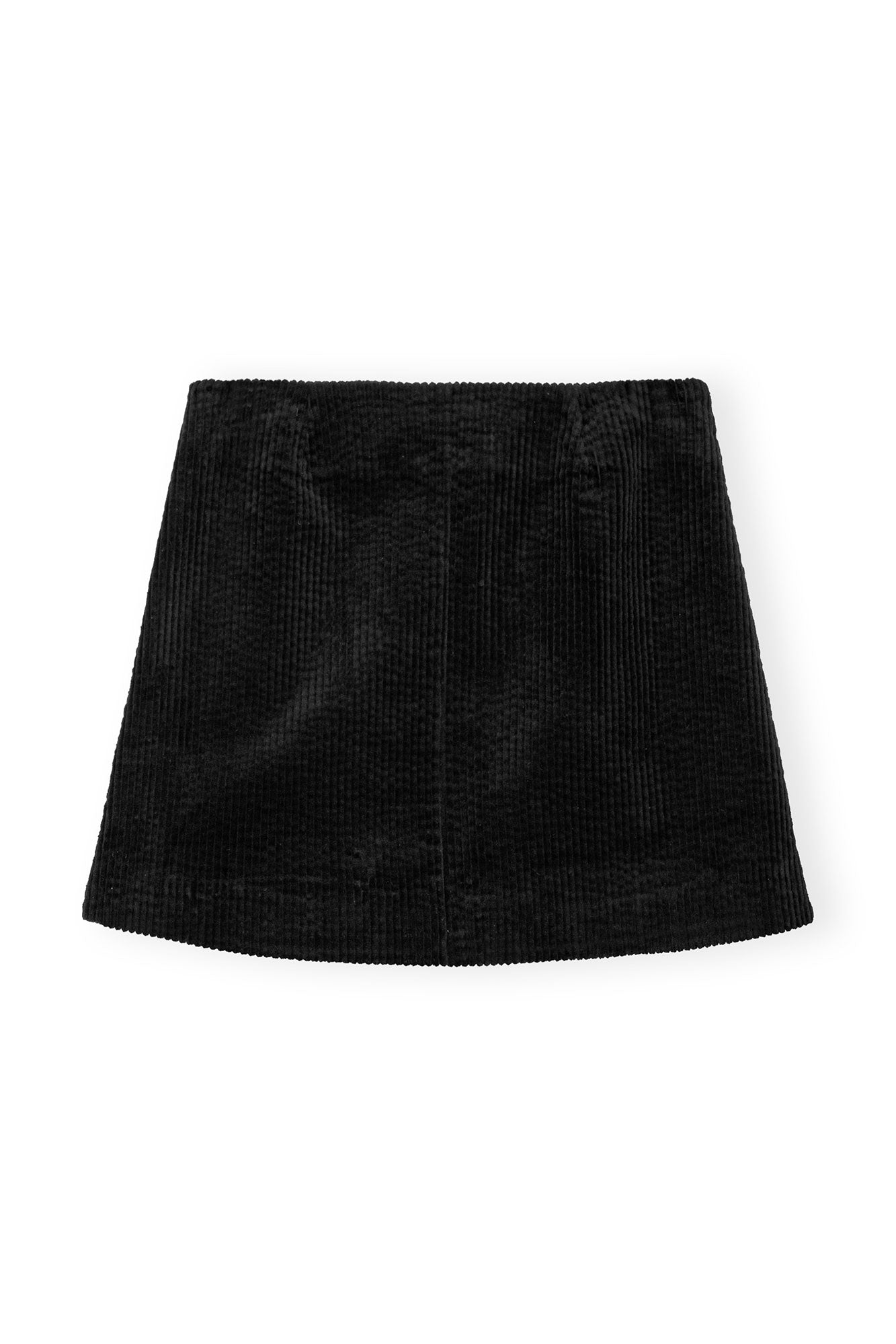 Corduroy Mini Skirt | Black