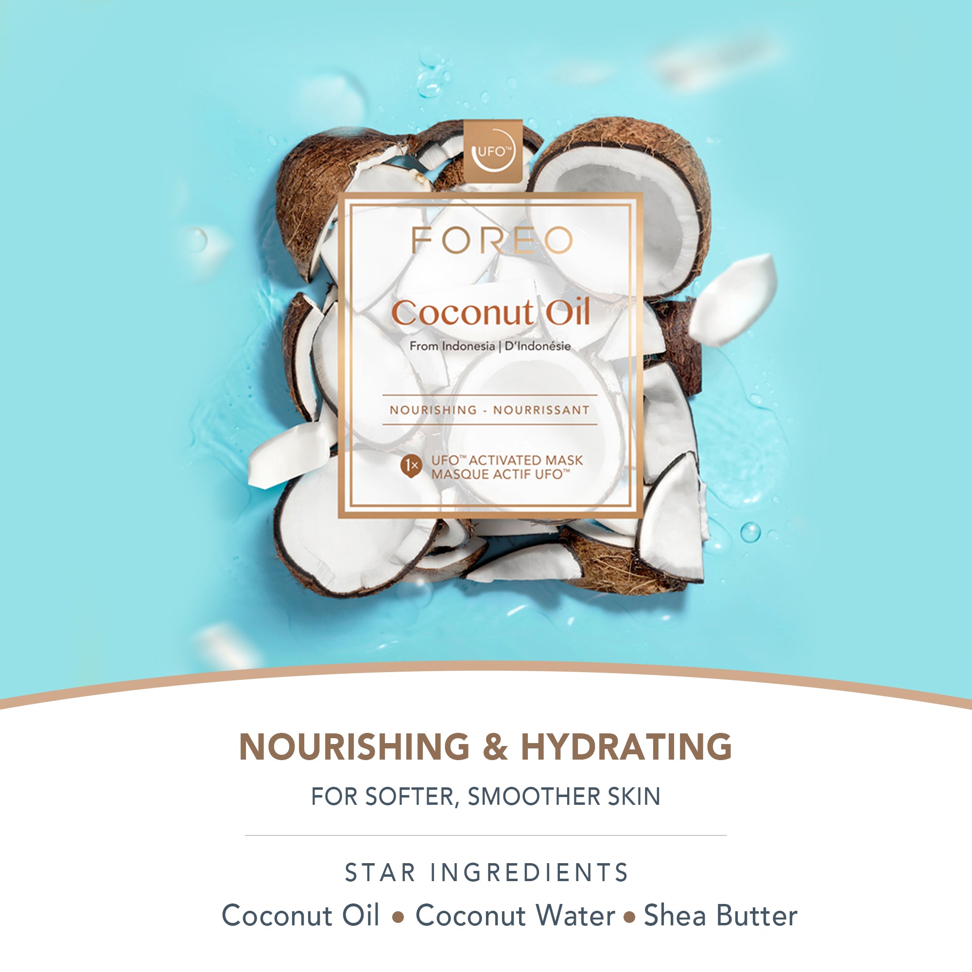 UFO Mask | Coconut Oil x 6