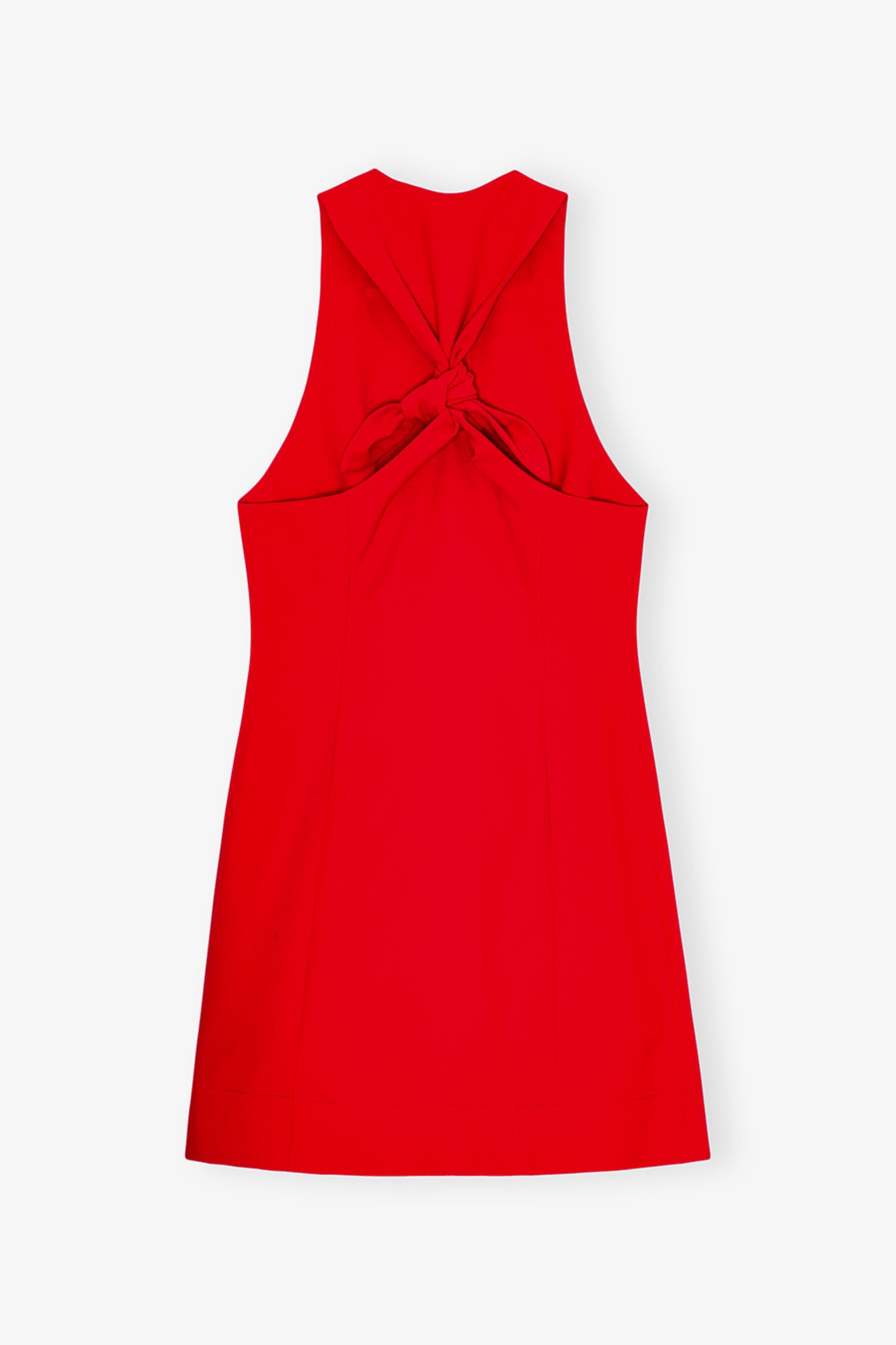 Twill Suiting Mini Dress | Barbados Cherry