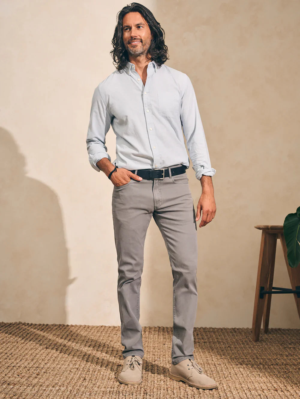 Mens | Comfort Twill 5 Pocket 2.0 | Rugged Grey