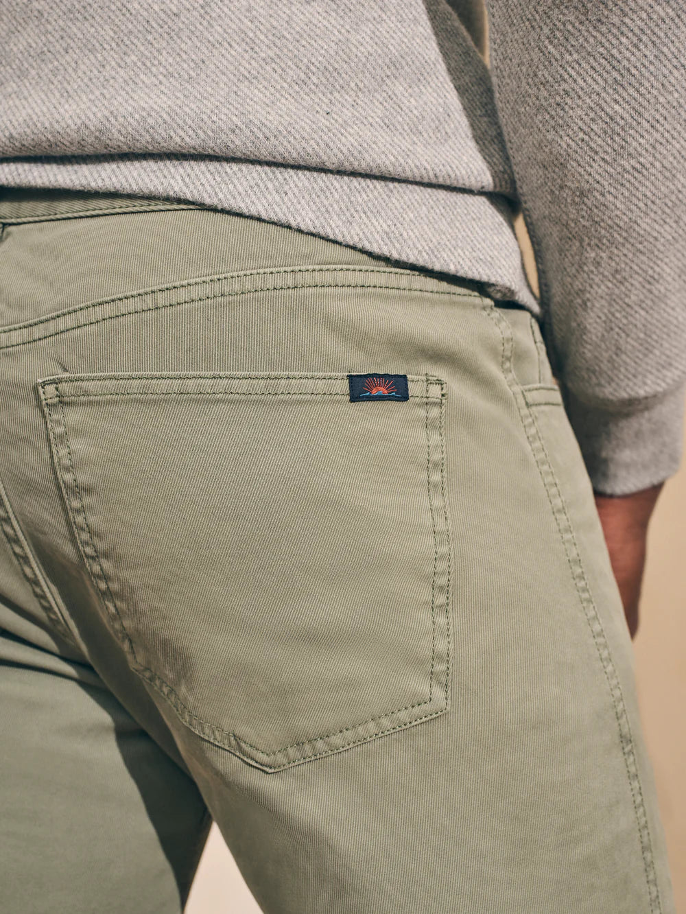 Mens | Comfort Twill 5 Pocket 2.0 | Surplus Green