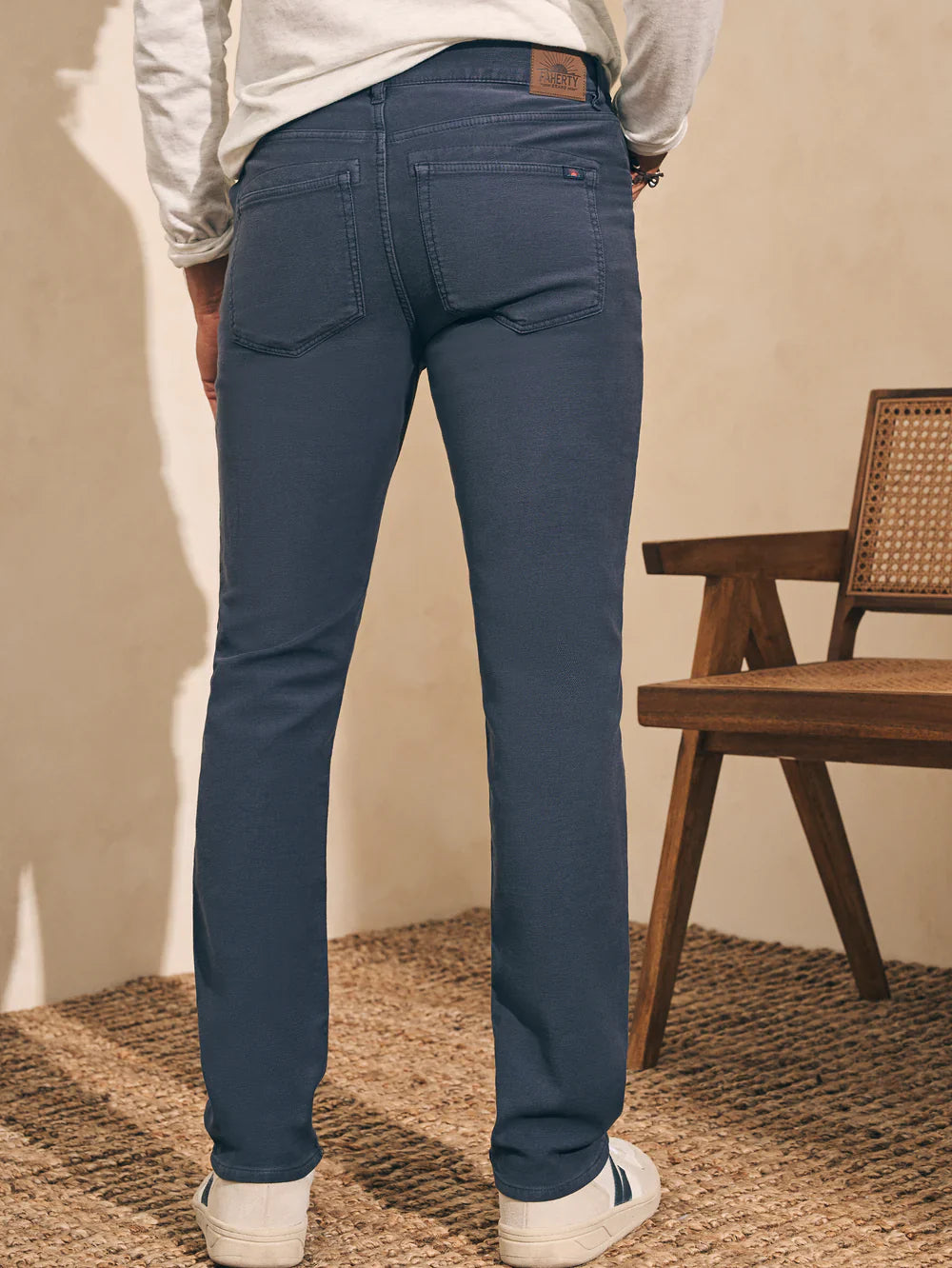 Mens | Stretch Terry 5 Pocket (32in Inseam) | Navy