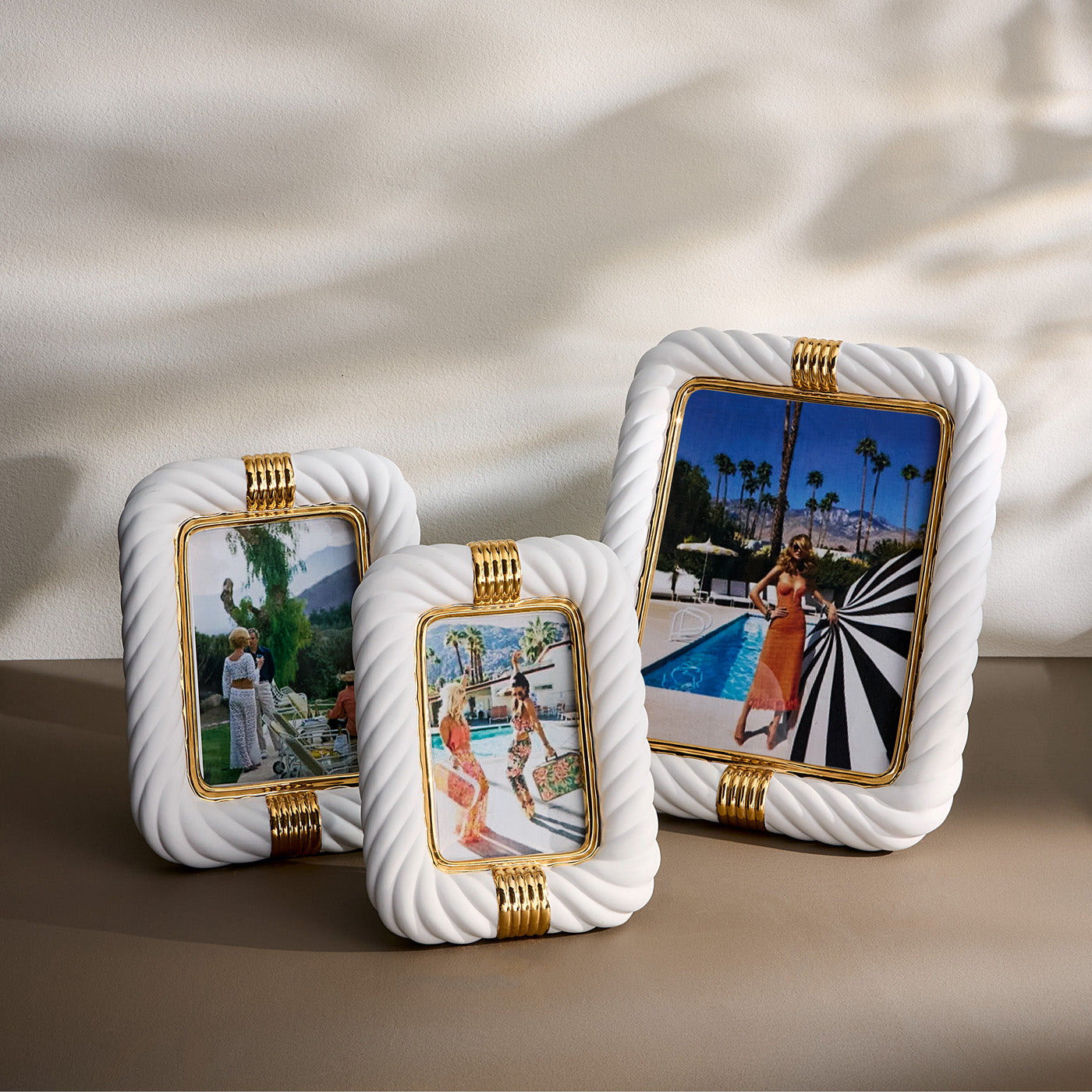 Geneva Frame | White/Gold