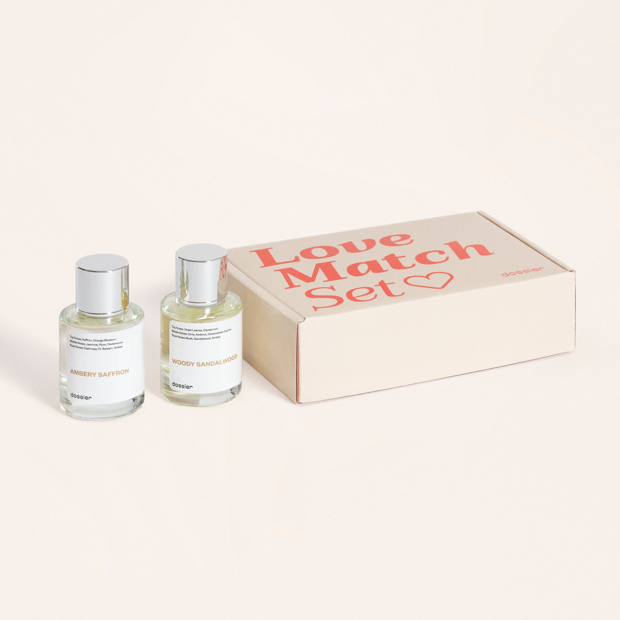 DuoSet | Ambery Saffron, Woody Sandalwood