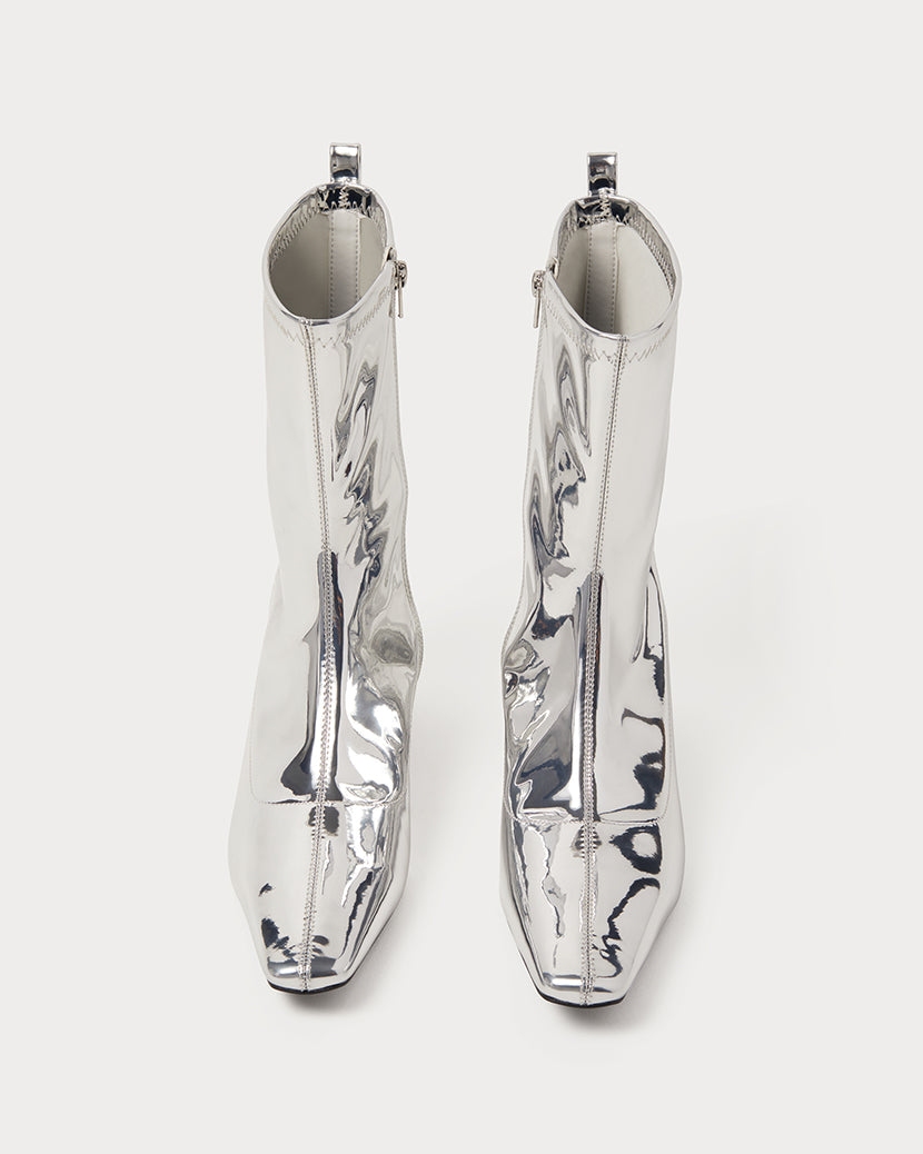 Glove Bootie | Silver