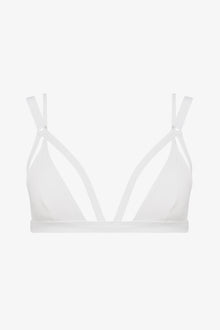 Triangle Bra - Fatale | White