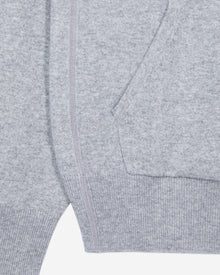 Wool And Cashmere Hoodie | Women | Middle Grey Mel