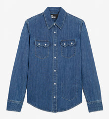 Shirt | Women | Blue Denim