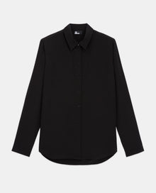 Silk Shirt | Women | Black