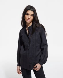 Embroidered Shirt | Women | Black