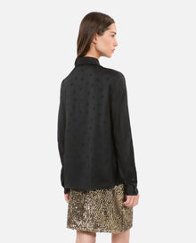 Jacquard Shirt | Women | Black