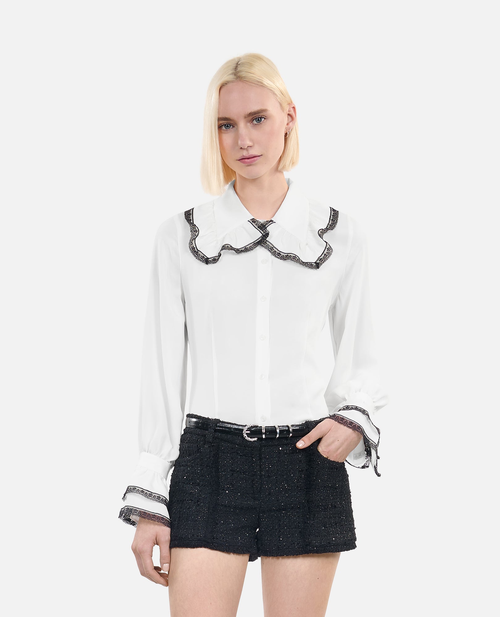 Silk Shirt | Women | White