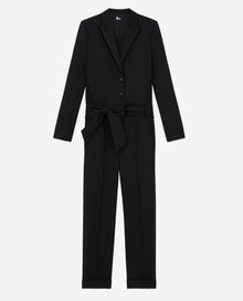 Wool Jumpsuit | Women | Black