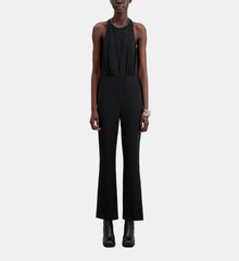 Crepe Jumpsuit | Women | Black