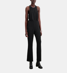 Crepe Jumpsuit | Women | Black