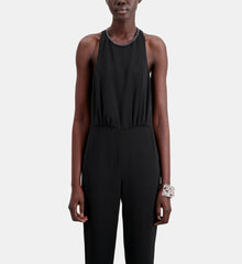 Crepe Jumpsuit | Women | Black