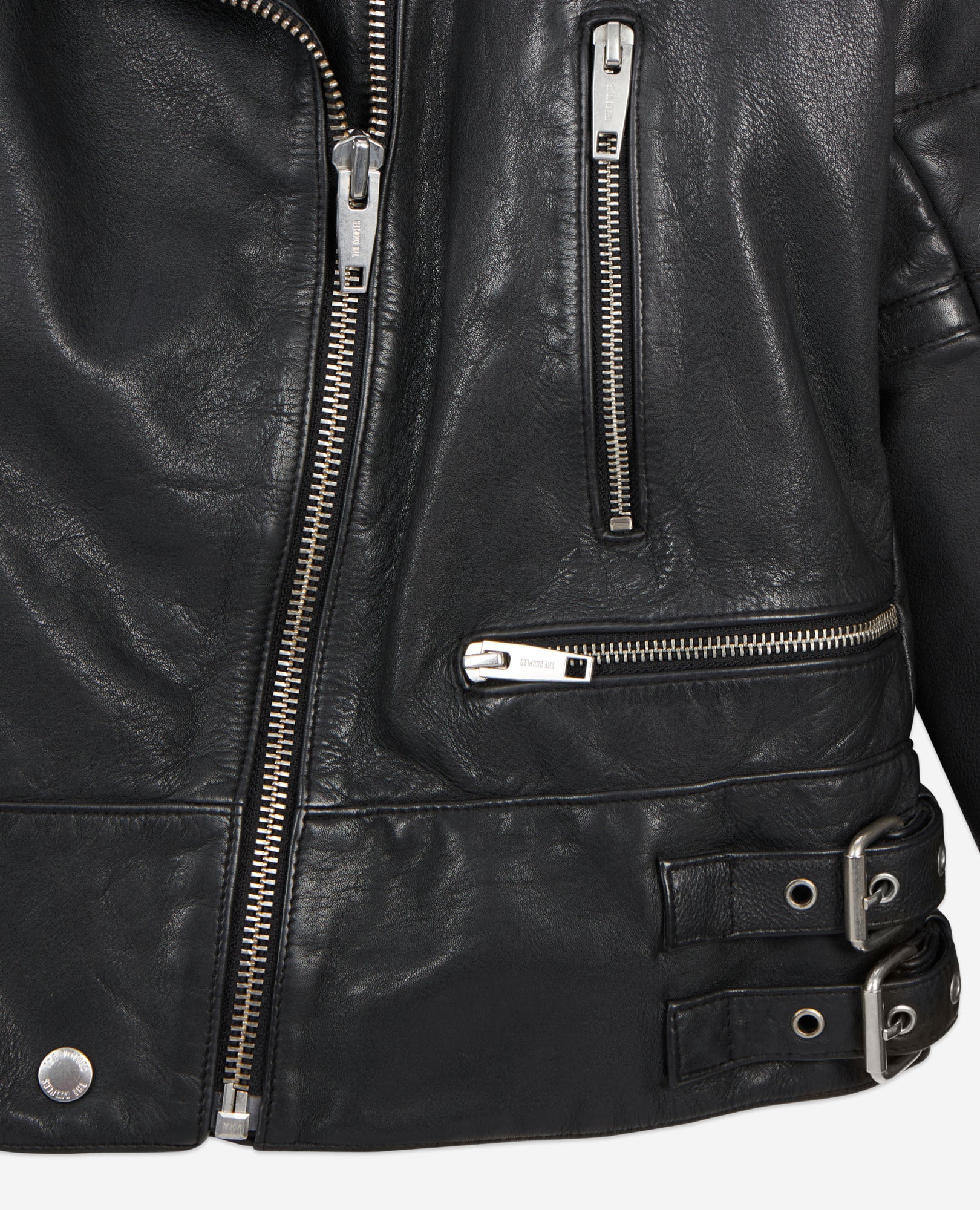 Leather Biker Jacket | Women | Black