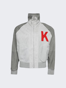 Men | Kenzo | Classic Bomber Jacket | Rinsed Blue