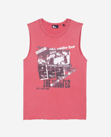 Red Eternal Life Tour Serigraphy Tank Top | Women | Rubis