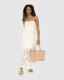 Women | Fever Dream Midi Dress | White
