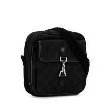 Gucci | Pre-Owned GG Canvas Jackie Crossbody | Black