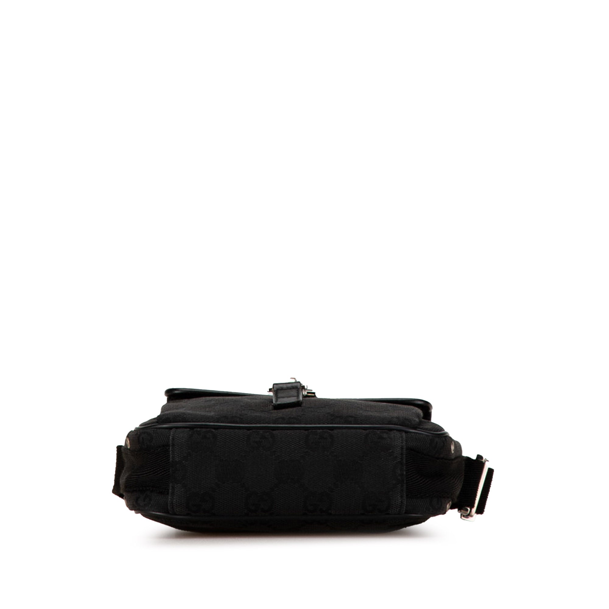 Gucci | Pre-Owned GG Canvas Jackie Crossbody | Black