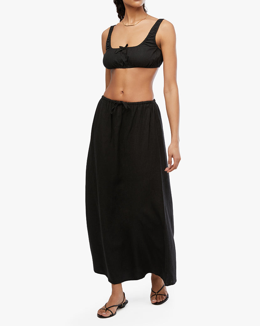 Scrunchy Top | Black