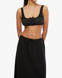 Scrunchy Top | Black