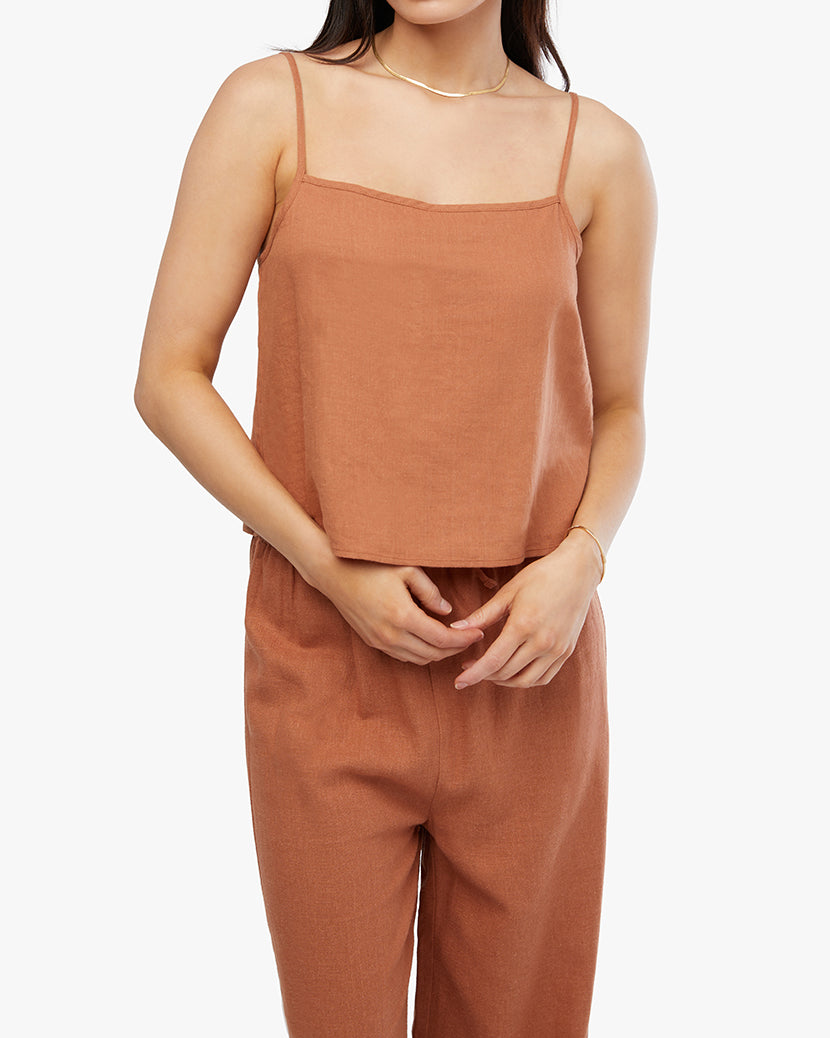 Boxy Cami Top | Bran