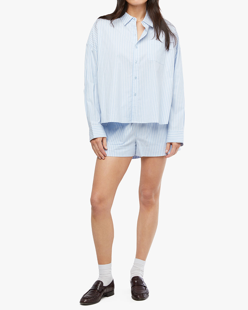Tie Waist Short | Classic Blue
