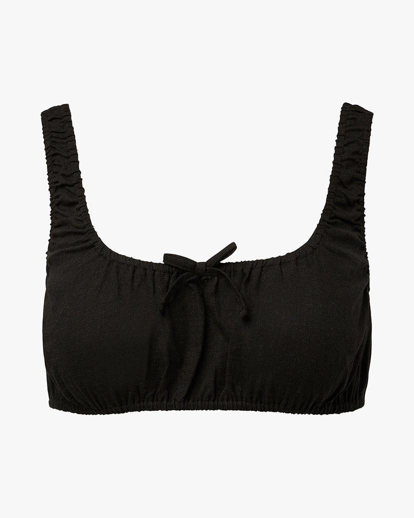 Scrunchy Top | Black