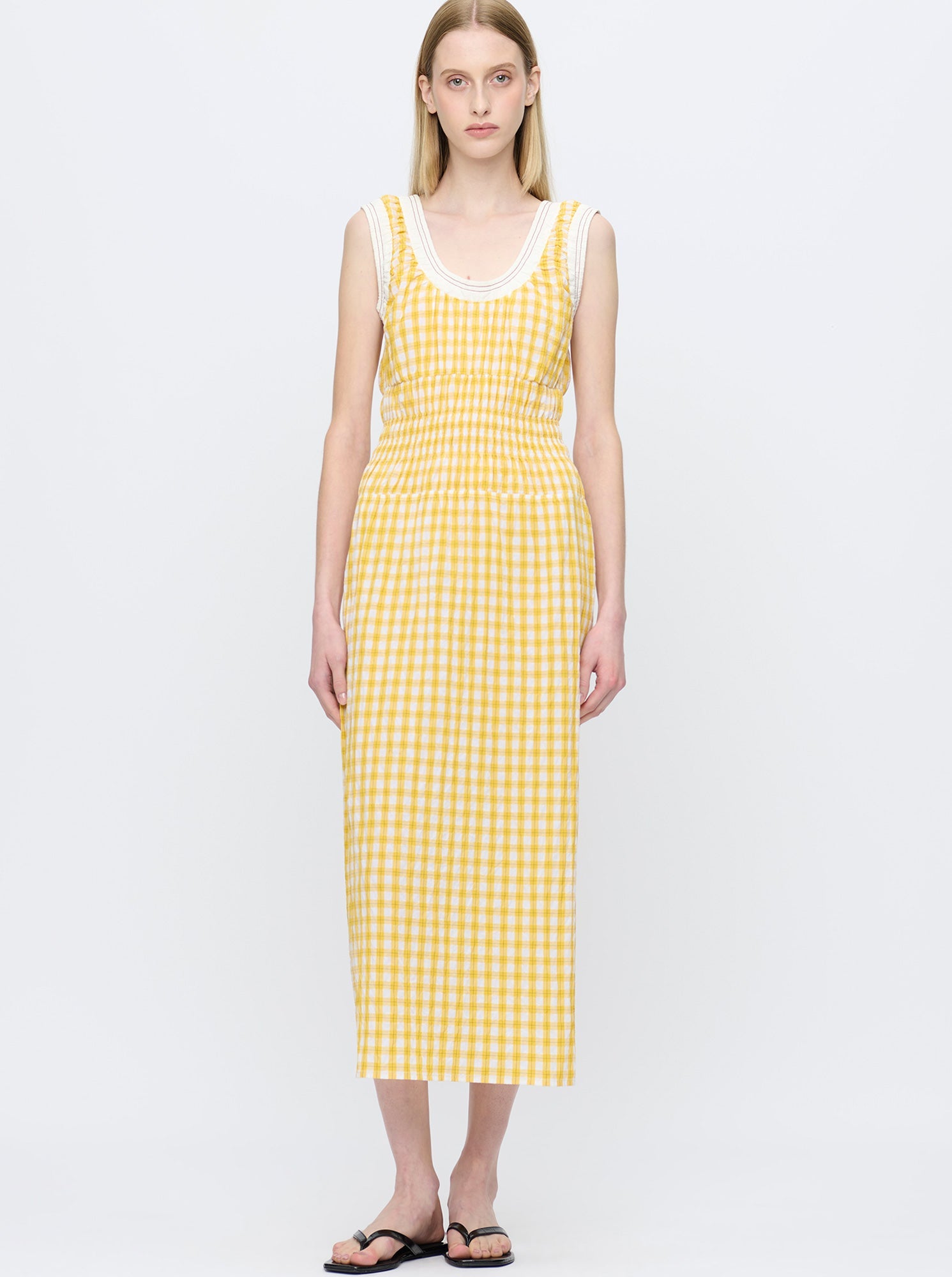 Federica Tank Dress | Yellow