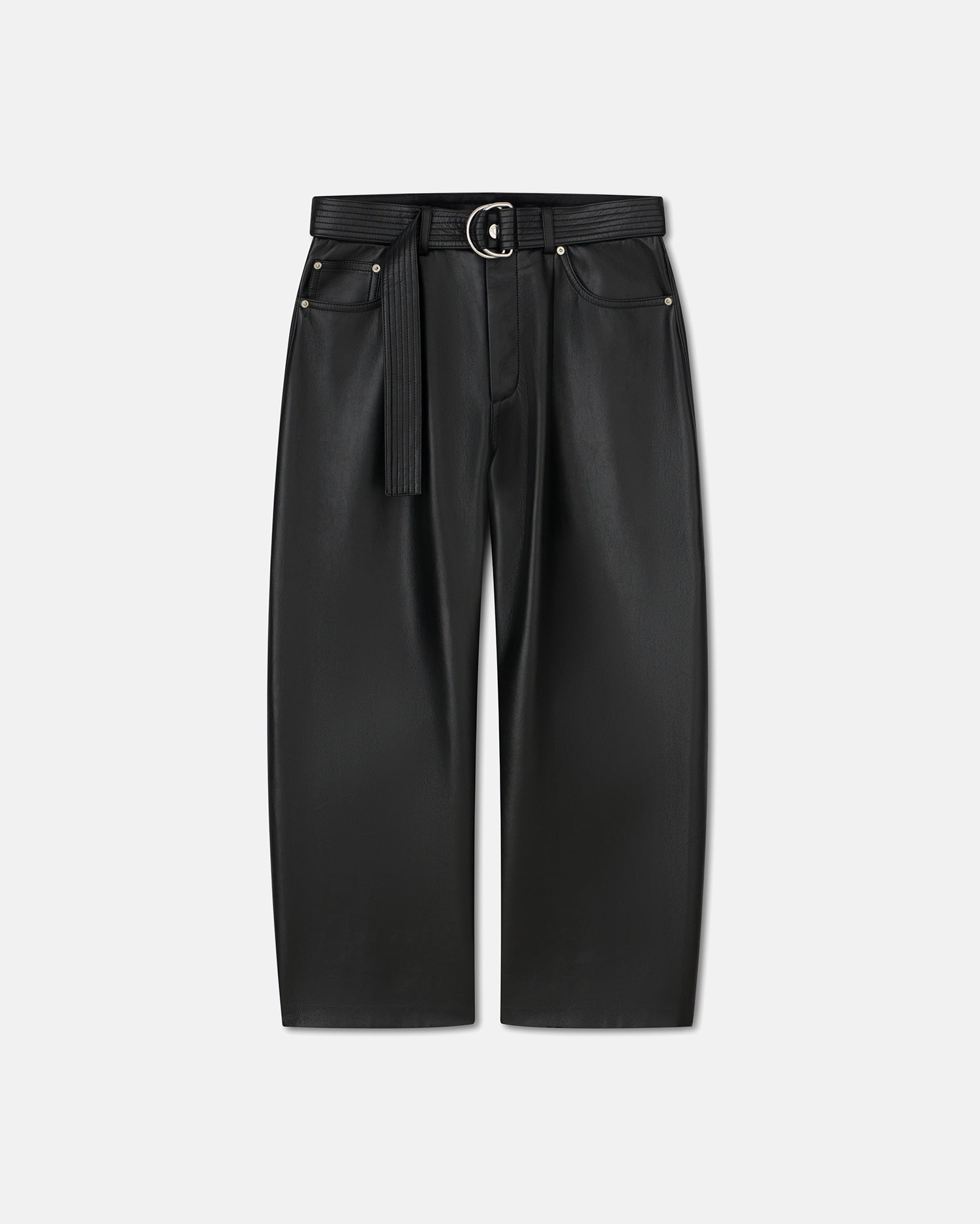 Mens | Ferre Regenerated Leather Pants | Black