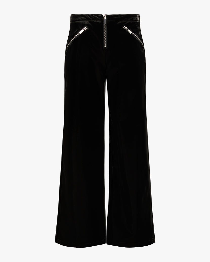 Zipper Fly Pant | Black