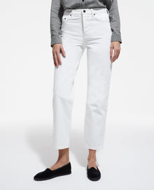 Straight-Cut Jeans | Women | White