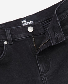 Slim Biker Jeans | Women | Black Washed