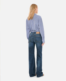 Flare Jeans | Women | Blue Electric