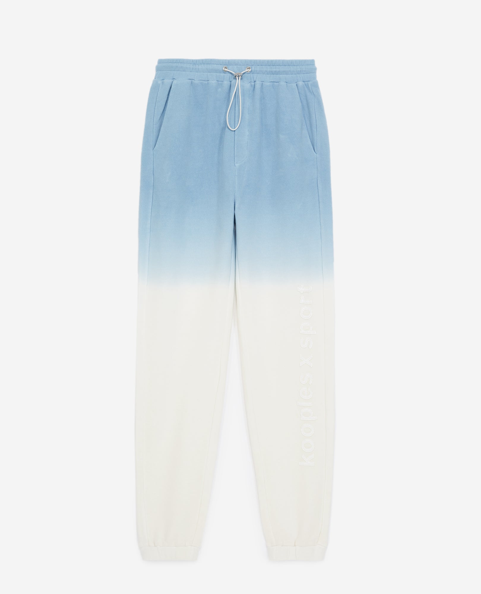 Joggers With Tie-Dye Effect | Women | Blue White