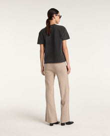 Roomy Wool And Cashmere Pants | Women | Beige