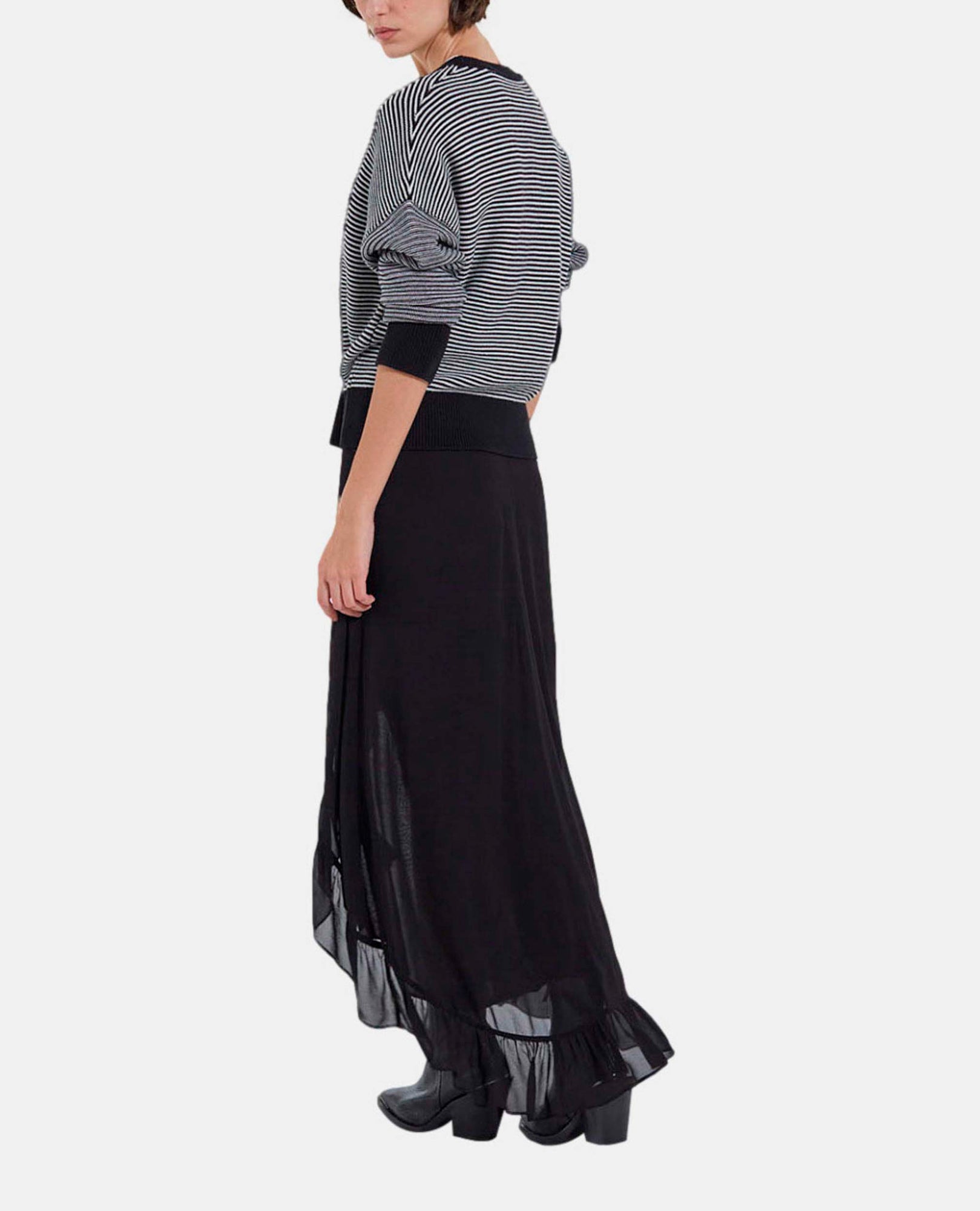 Long Skirt | Women | Black