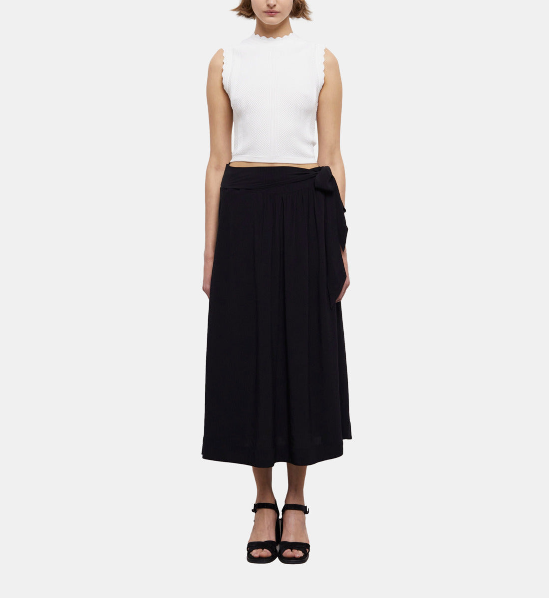 Long Skirt | Women | Black