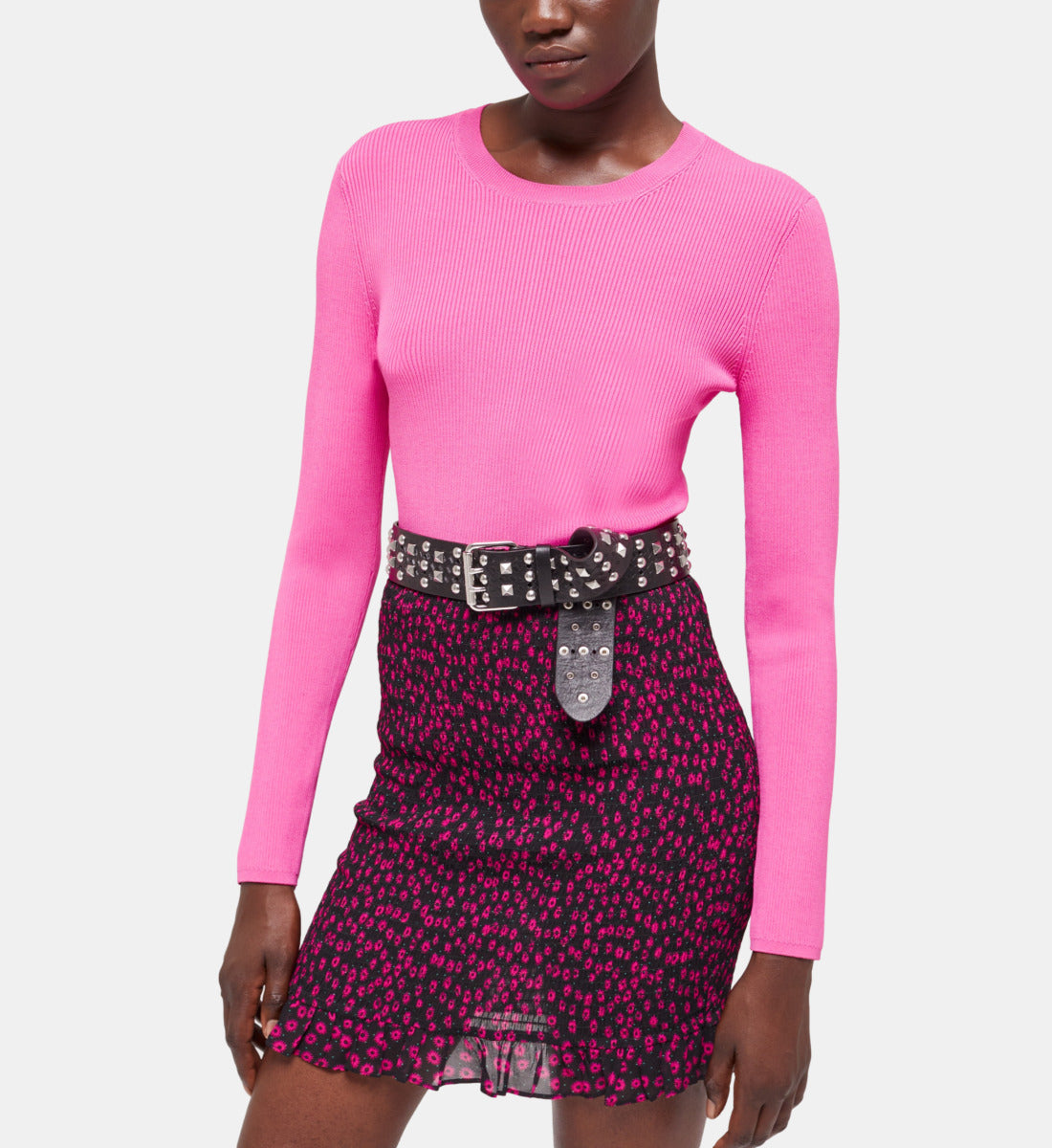 Short Printed Skirt | Women | Pink