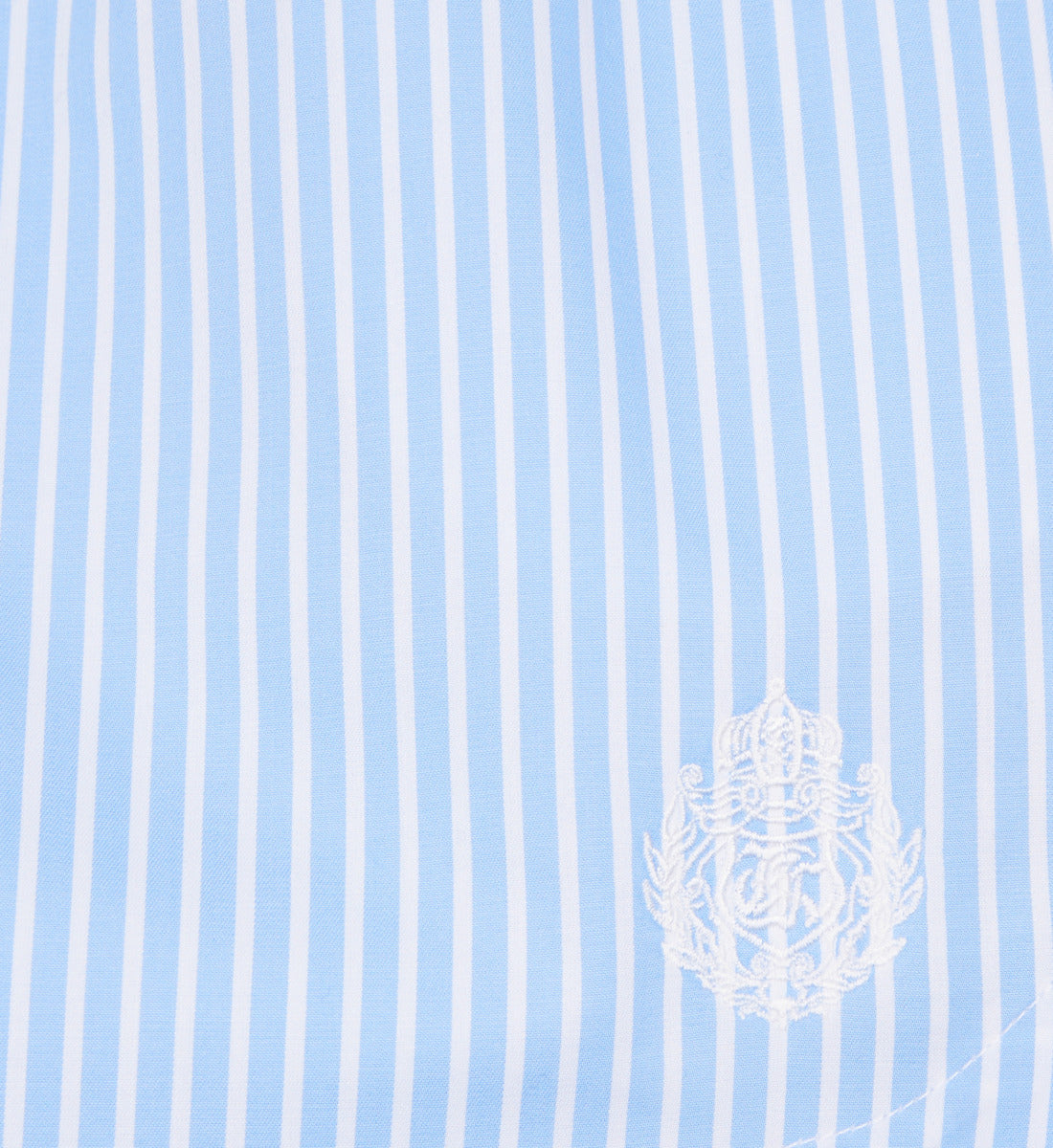 Short Striped Skirt | Women | Blue White