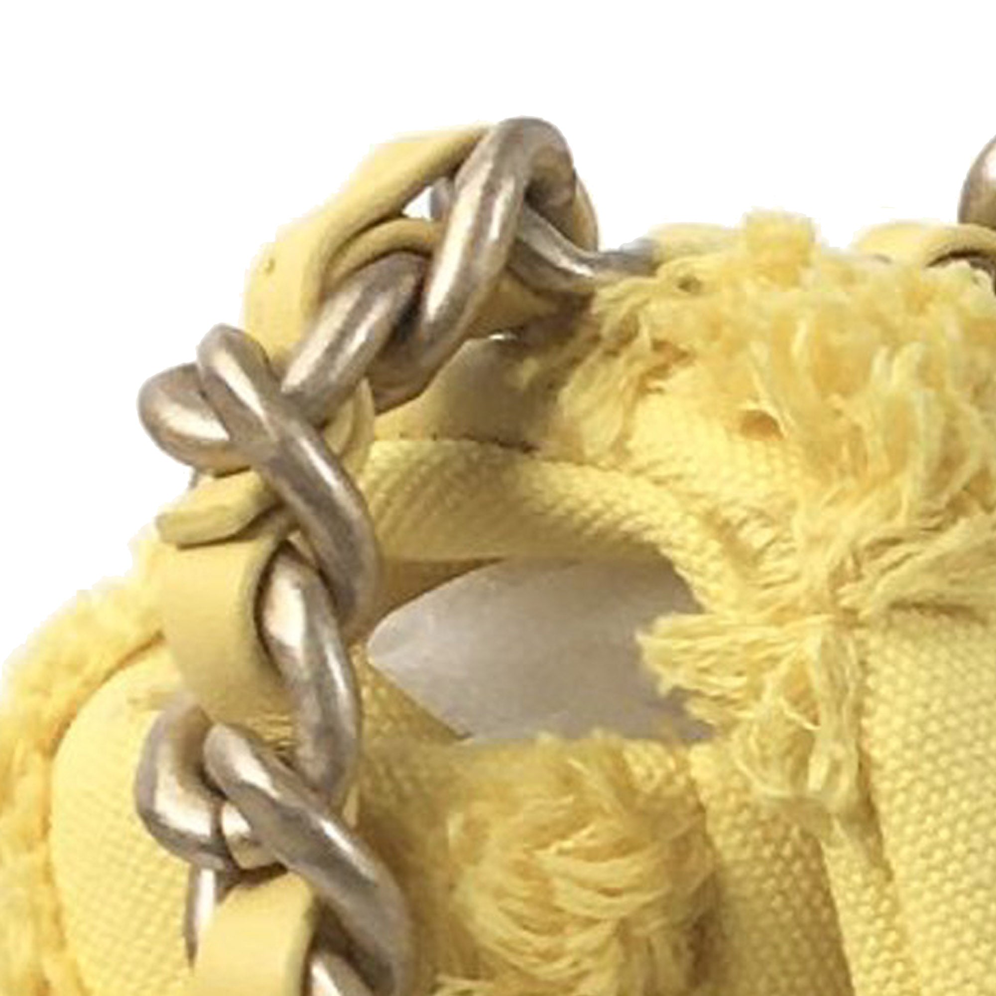 Chanel | Pre-Owned Medium Canvas 19 Flap | Yellow