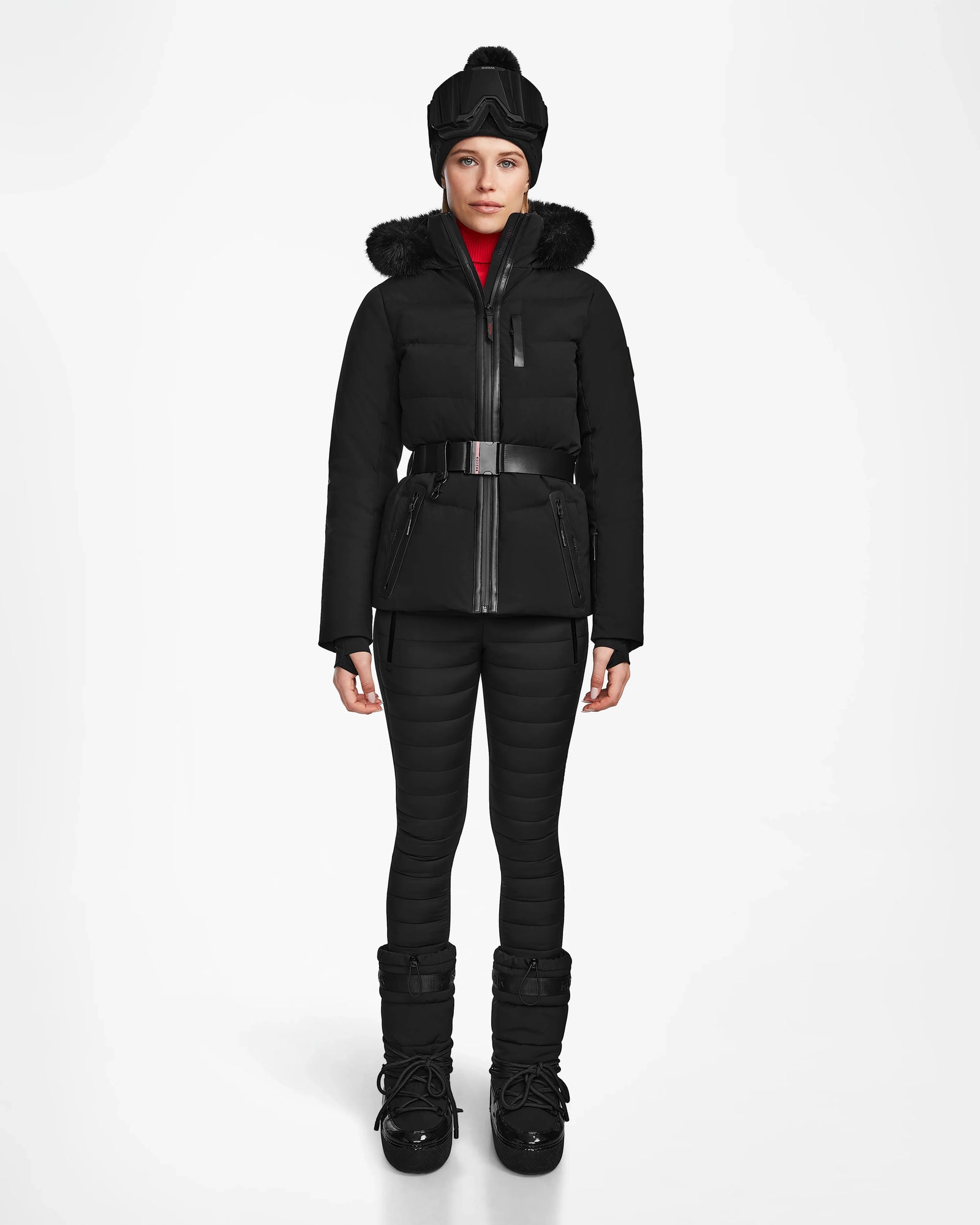 Women | Down Ski Jacket ALAIA - 8124816 | Black
