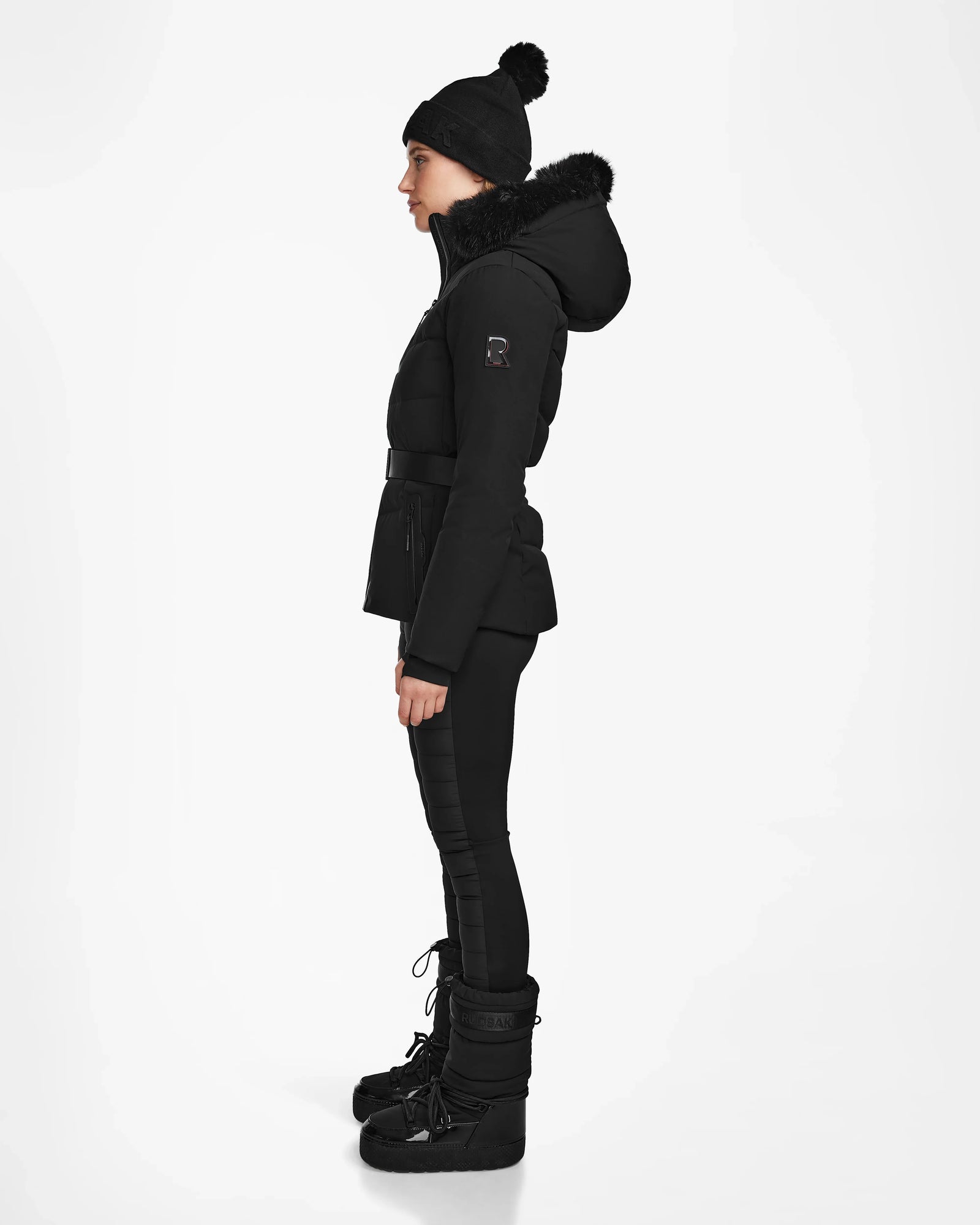 Women | Down Ski Jacket ALAIA - 8124816 | Black