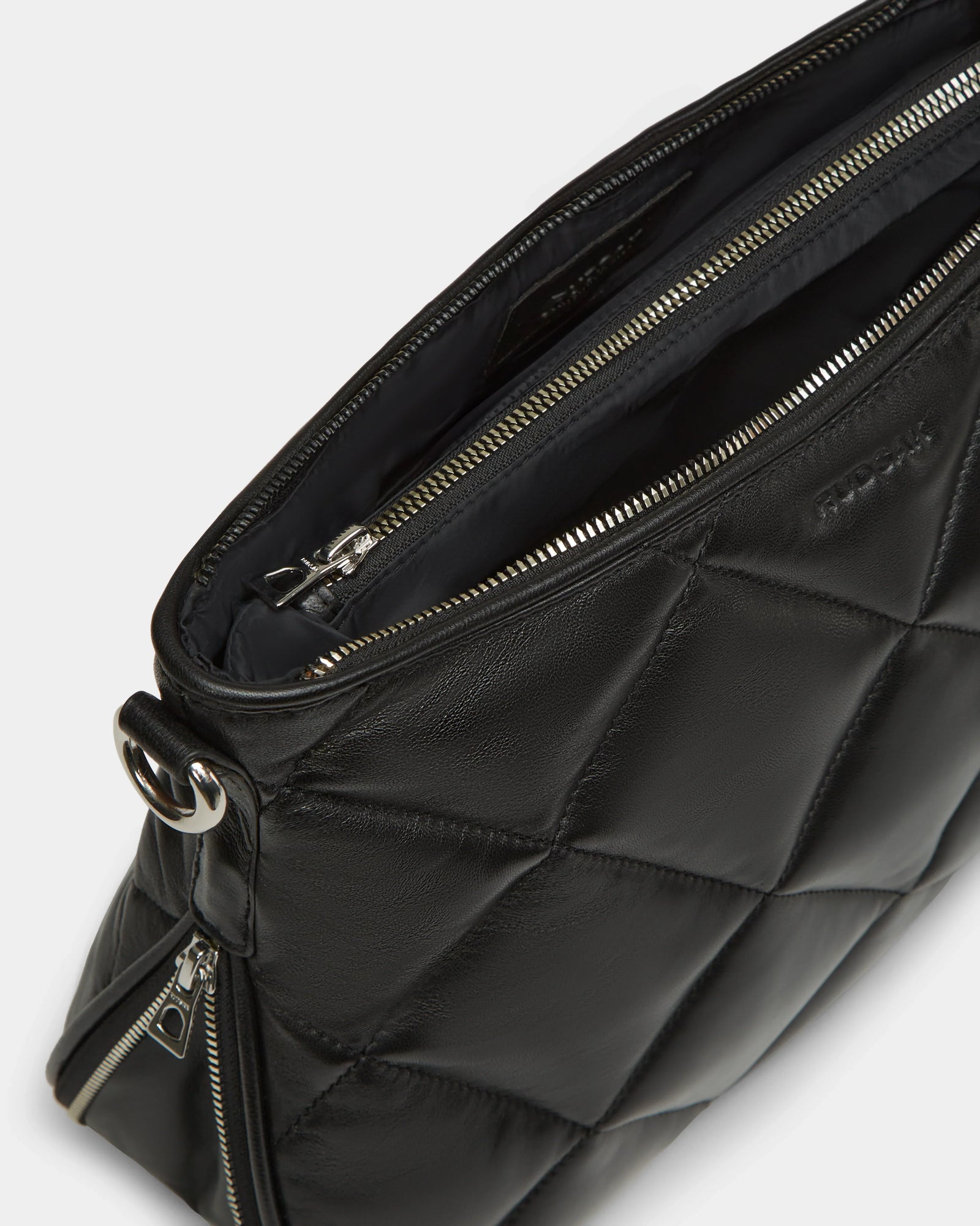 Women | ALICIA Leather Handbag | Black