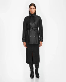 Women | CASSIE M Leather Jacket | Black