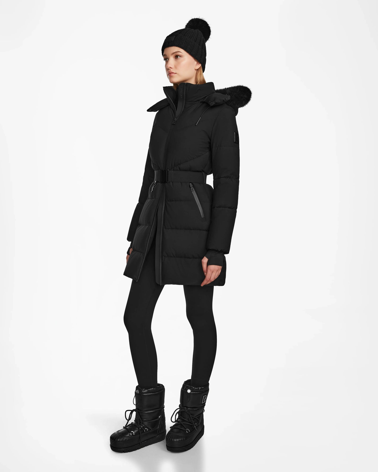 Women | Down Puffer CHRISTEL M-M - L124505 | Black